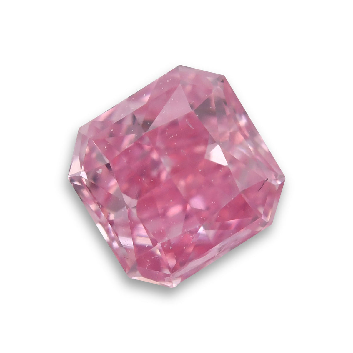 0,30 Karat Fancy Vivid Purplish Pink Radiant Argyle Diamant I2 GIA
