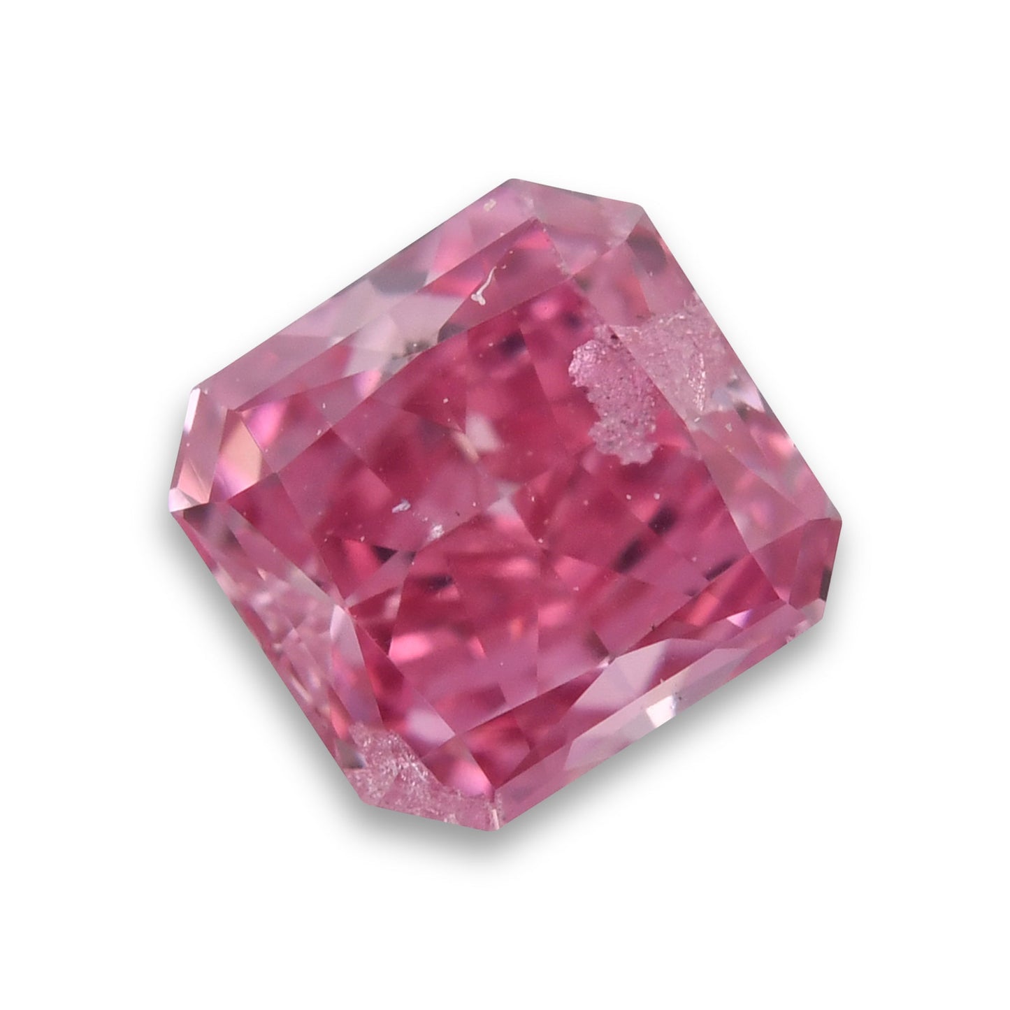 0,35 Karat Fancy Vivid Purplish Pink Radiant Argyle Diamant I2 GIA