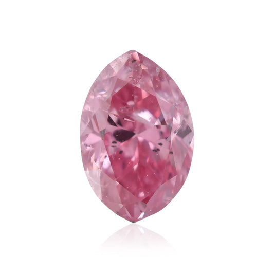 0,12 Karat Fancy Intense Purplish Pink Marquise-Diamant (I2) GIA