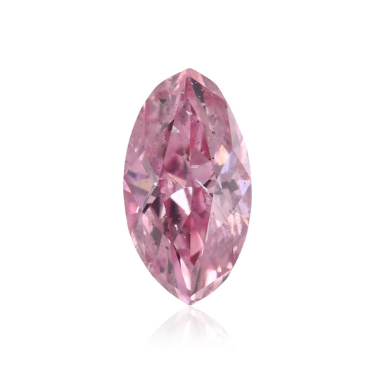 0,23 Karat Fancy Intense Purple Pink Marquise-Diamant (I2) GIA