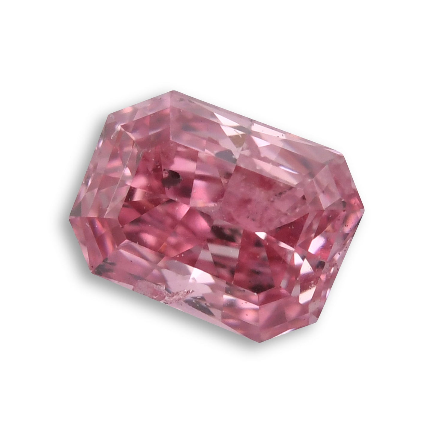 0,25 Karat Fancy Intense Pink Radiant (I1) GIA & ARGYLE