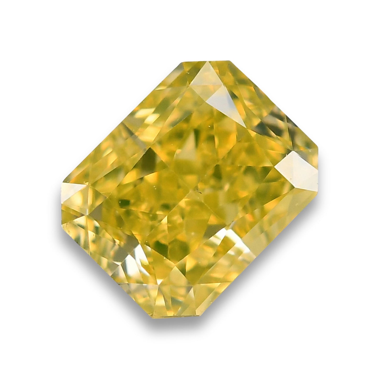 0,62 Karat Fancy Intense Yellow Radiant VS2 GIA