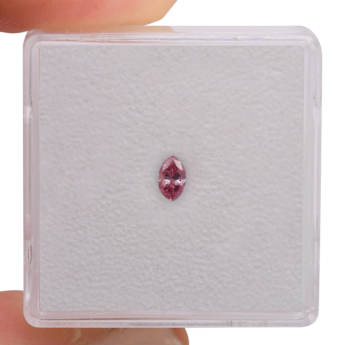 Marquise Diamond | 0.14 ct | Fancy Intense Pink | (SI2) | GIA | Ref 567772