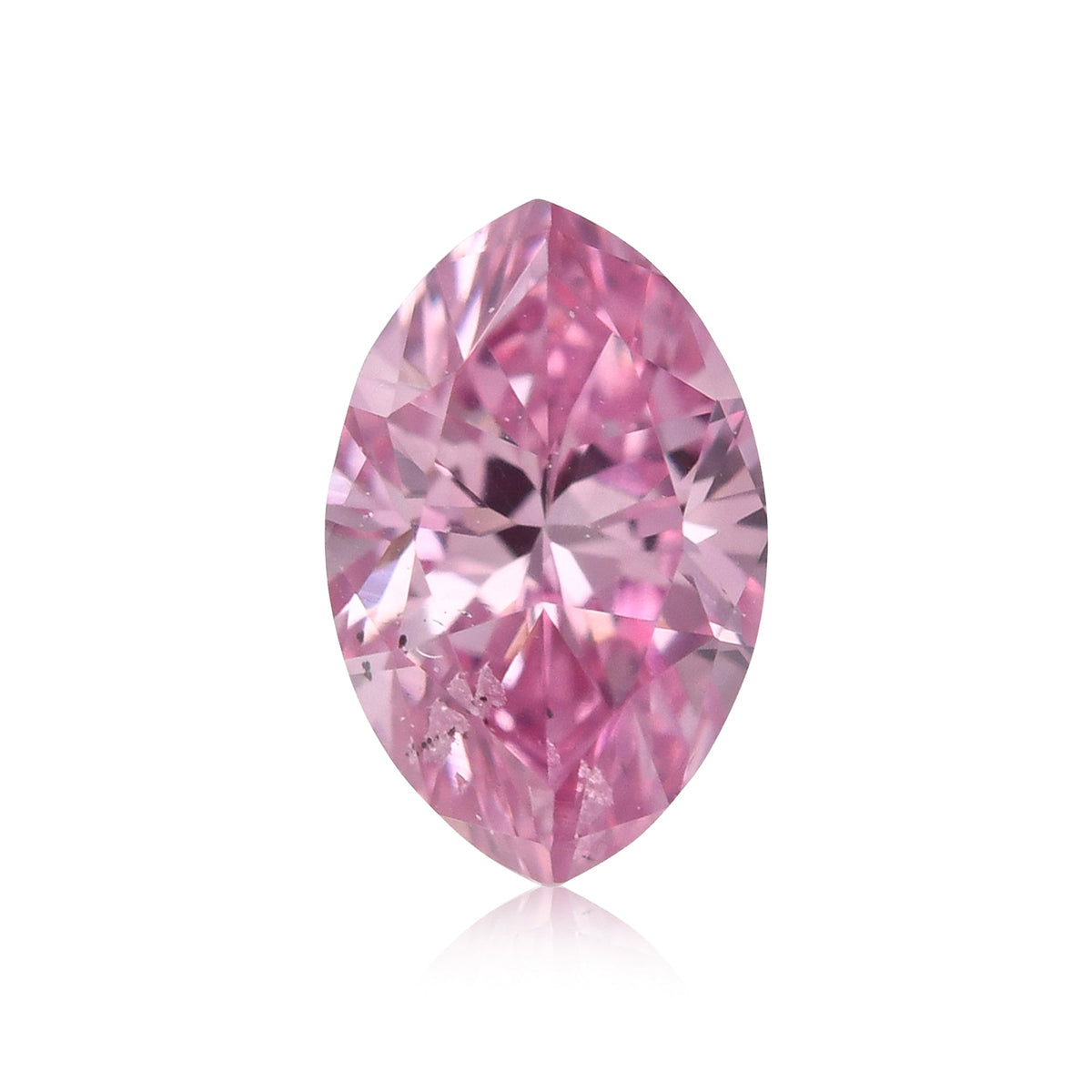 Marquise Diamond | 0.14 ct | Fancy Vivid Purple Pink | (SI2) | GIA | Ref 567774