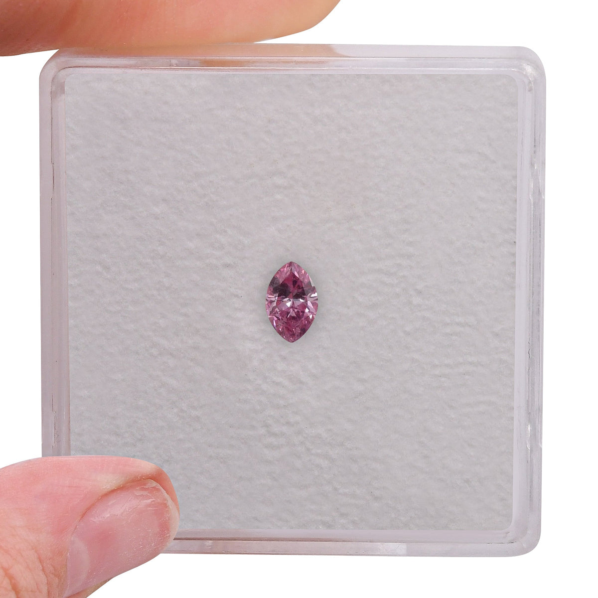 Marquise Diamond | 0.14 ct | Fancy Vivid Purple Pink | (SI2) | GIA | Ref 567774