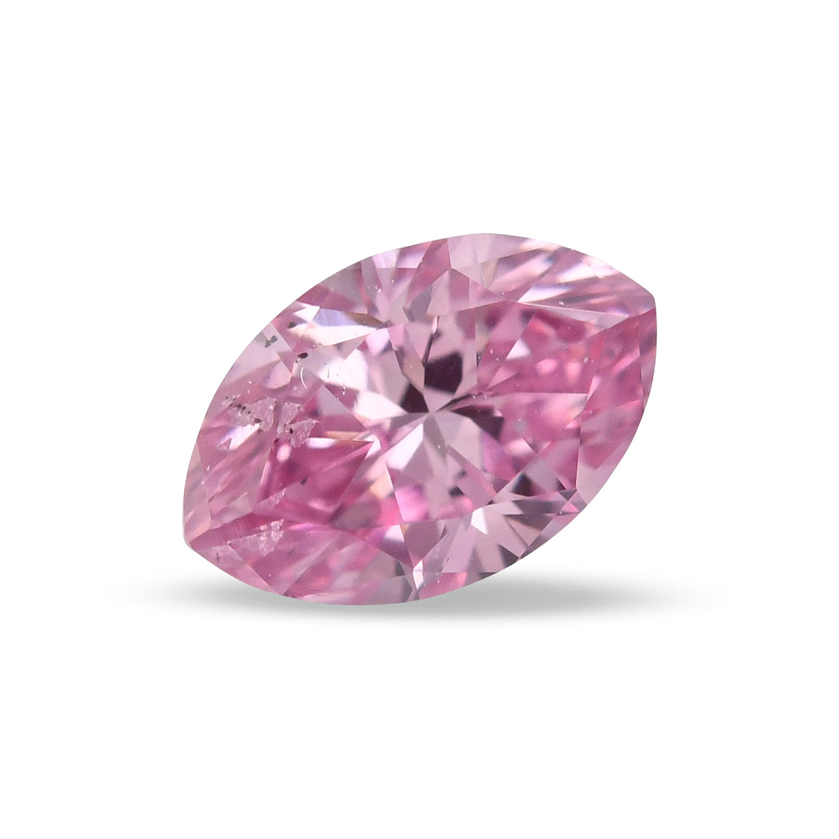 Marquise Diamond | 0.14 ct | Fancy Vivid Purple Pink | (SI2) | GIA | Ref 567774