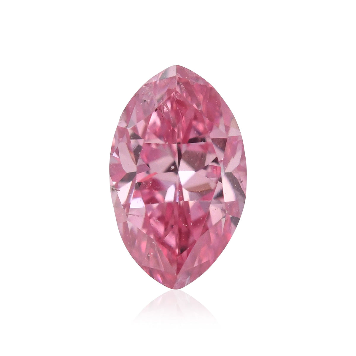 Marquise Diamond | 0.21 ct | Fancy Vivid Purplish Pink | SI2 | GIA | Ref 567788