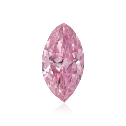 0,23 Karat Fancy Intense Purplish Pink Marquise-Diamant (SI2) GIA