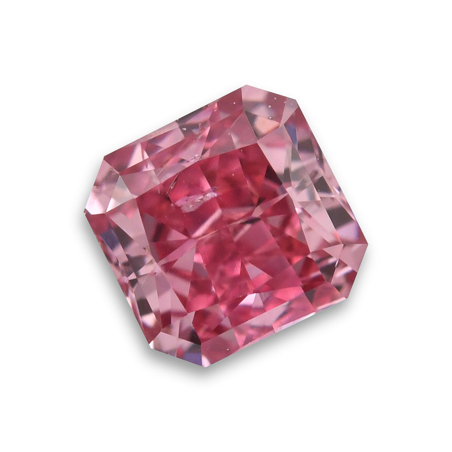 0,27 Karat Fancy Vivid Purplish Pink Radiant Argyle Diamant SI2 GIA