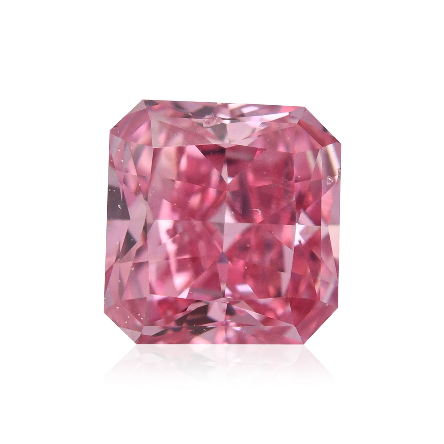 0,28 Karat Fancy Intense Purplish Pink Radiant Argyle Diamant SI2 GIA