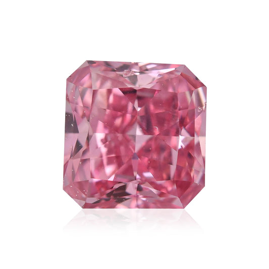 0,28 Karat Fancy Intense Purplish Pink Radiant Argyle Diamant SI2 GIA