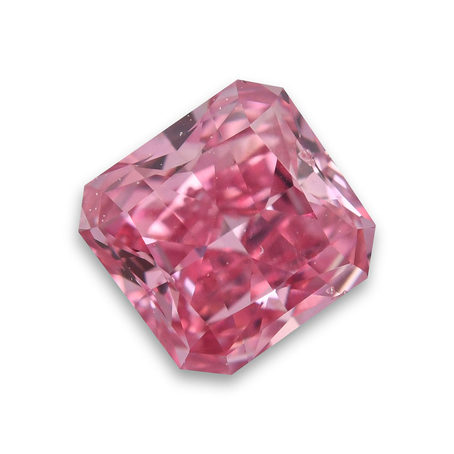0,28 Karat Fancy Intense Purplish Pink Radiant Argyle Diamant SI2 GIA