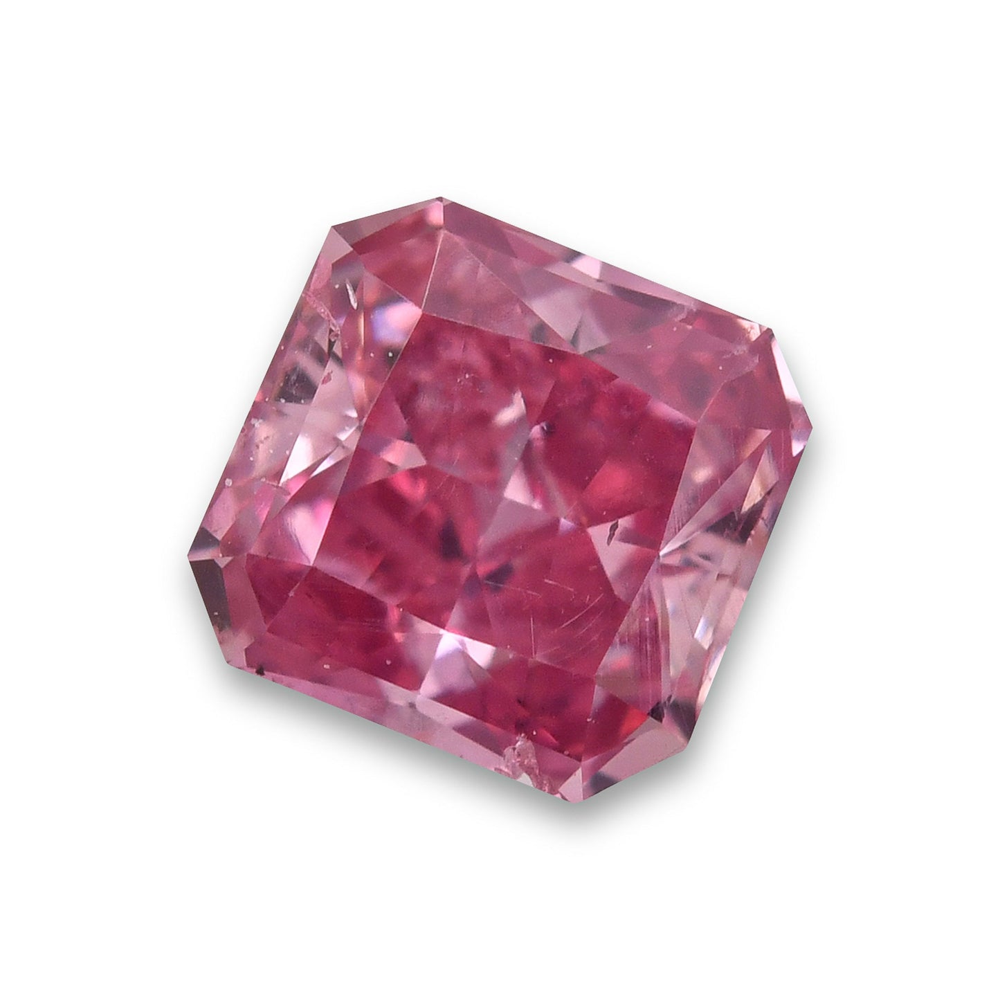 0,28 Karat Fancy Vivid Purplish Pink Radiant Argyle Diamant SI2 GIA