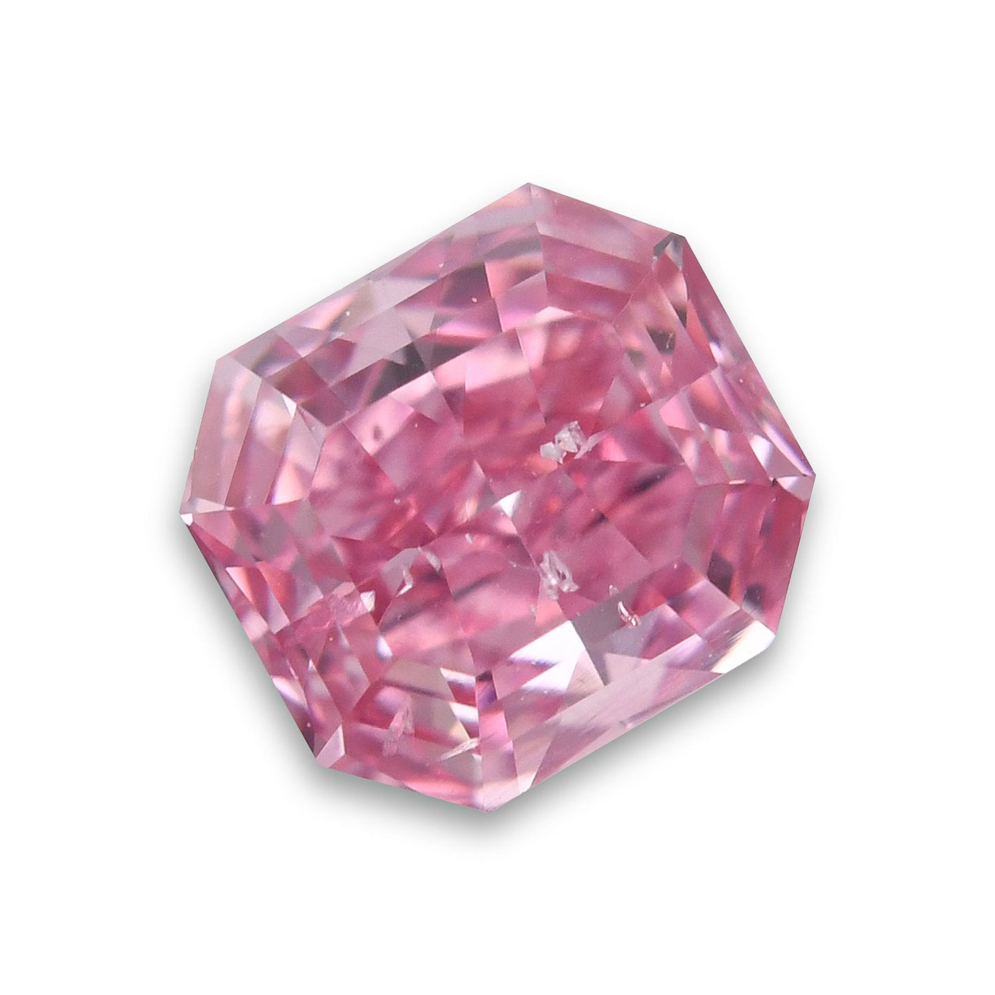 0,28 Karat Fancy Vivid Purplish Pink Radiant Argyle Diamant SI2 GIA