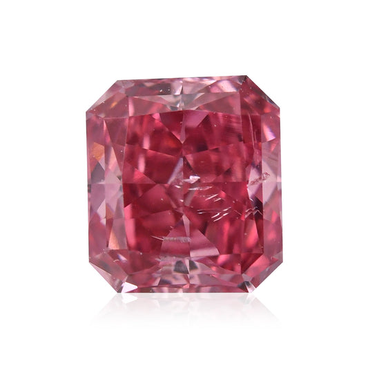 0,31 Karat Fancy Vivid Purplish Pink Radiant Argyle Diamant SI2 GIA