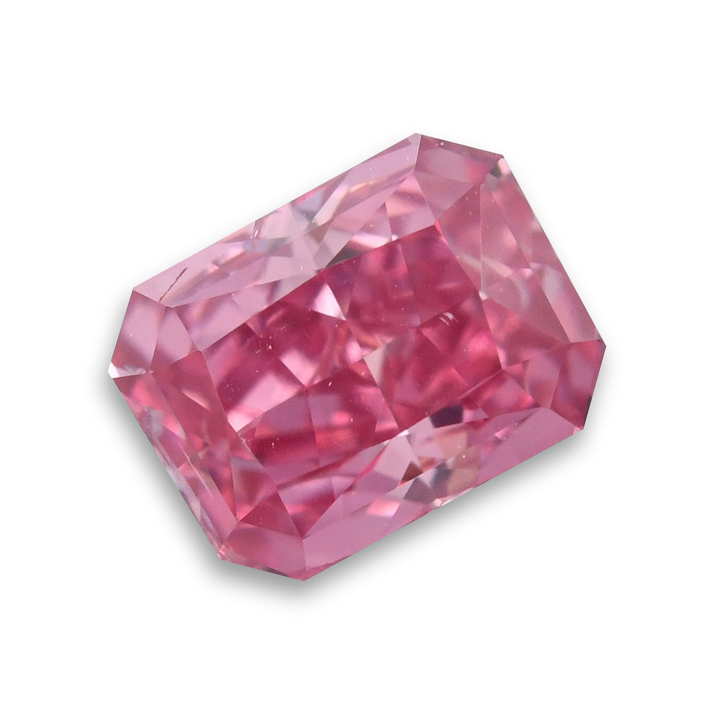 0,31 Karat Fancy Vivid Purplish Pink Radiant Argyle Diamant SI2 GIA