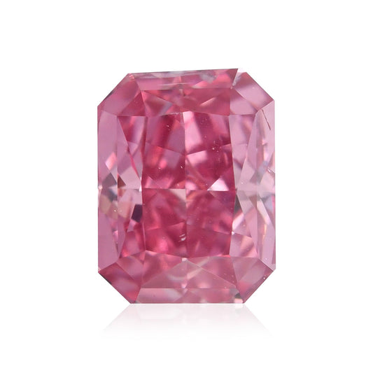 0,31 Karat Fancy Vivid Purplish Pink Radiant Argyle Diamant SI2 GIA