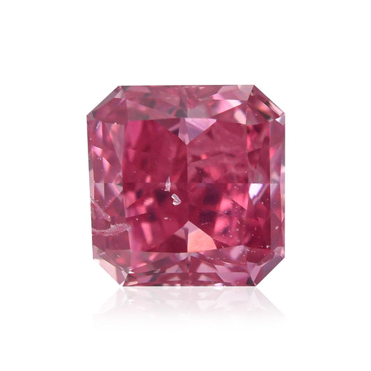 0,31 Karat Fancy Vivid Purplish Pink Radiant Argyle Diamant SI2 GIA