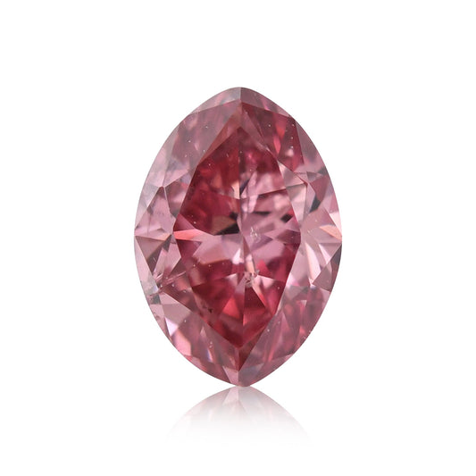 0,14 Karat Fancy Deep Pink Marquise-Diamant (I1) GIA