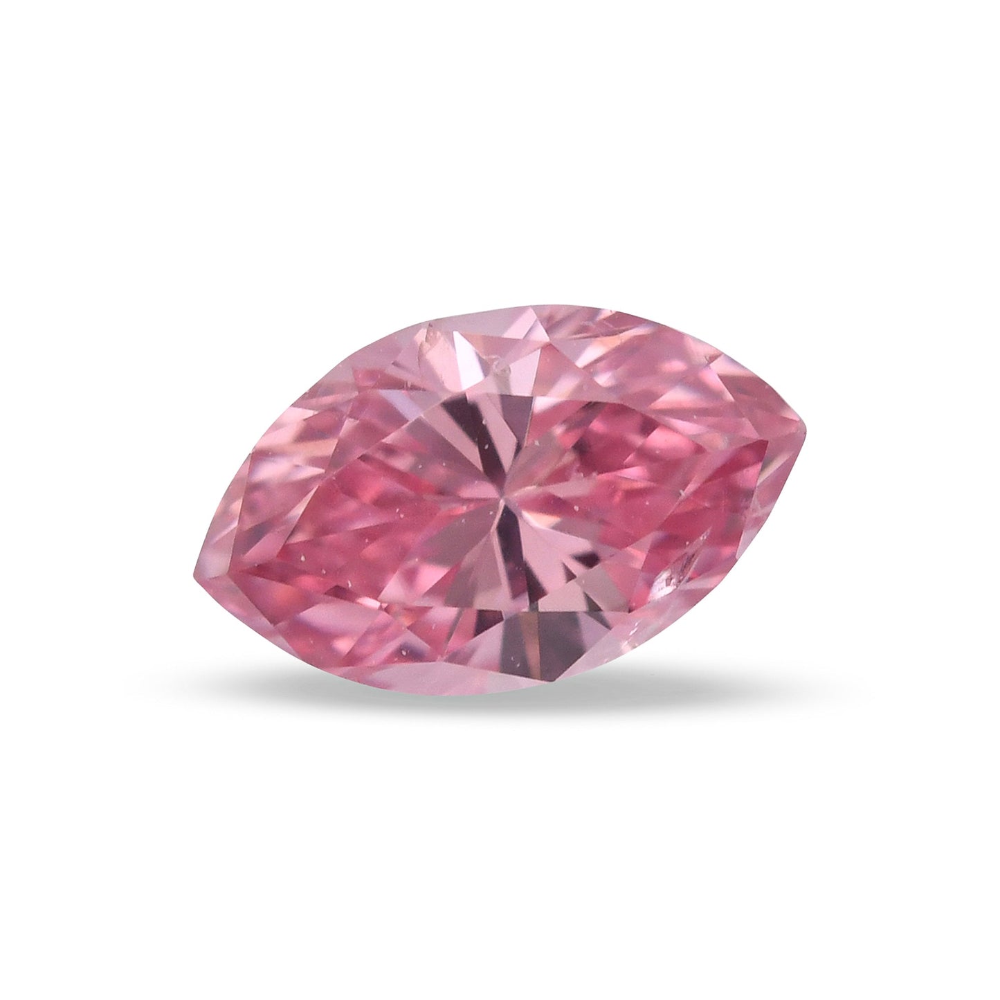 0,17 Karat Fancy Intense Pink Marquise-Diamant I1 GIA