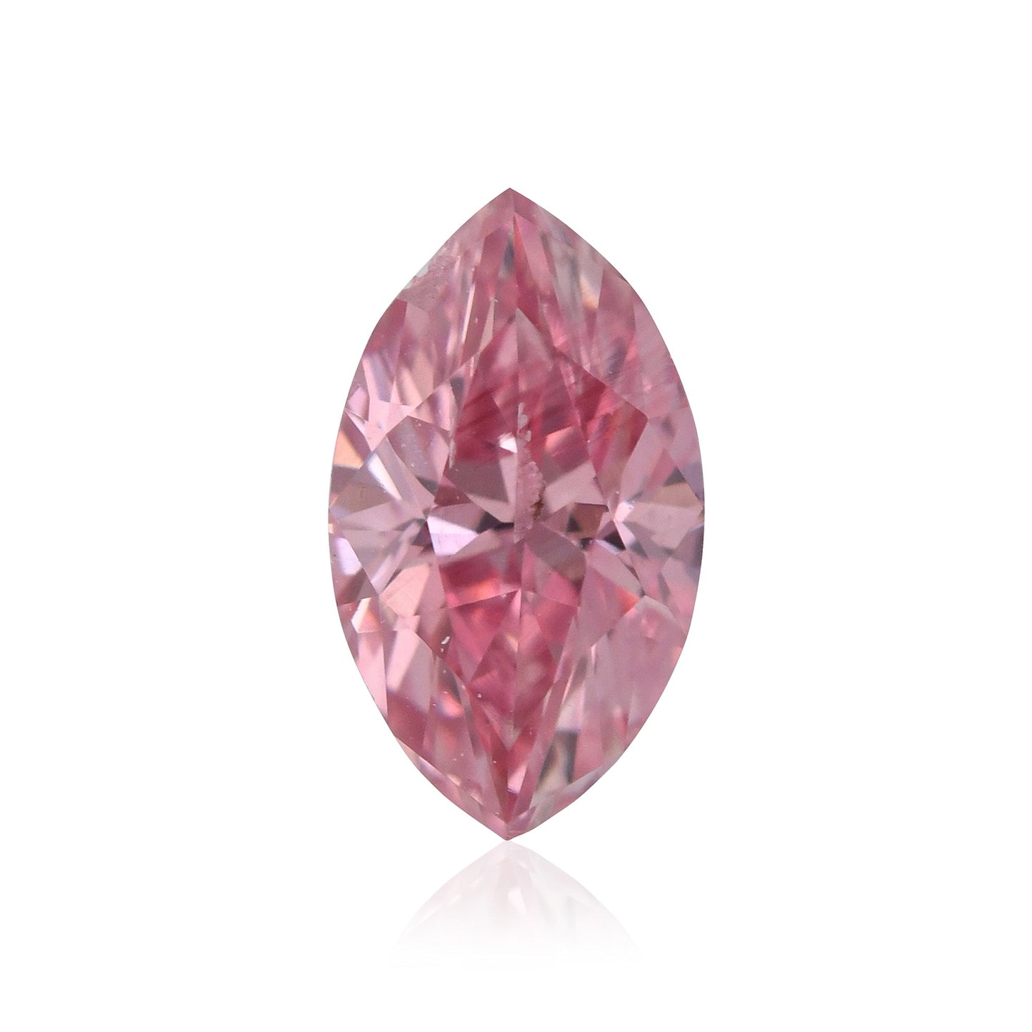 0,23 Karat Fancy Intense Pink Marquise Argyle Diamant I1 GIA