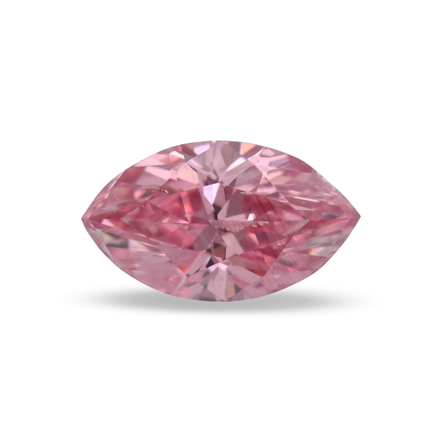 0,23 Karat Fancy Intense Pink Marquise Argyle Diamant I1 GIA