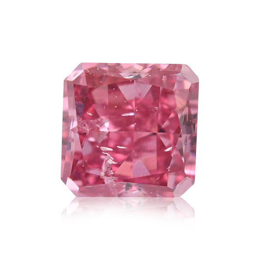 0,17 Karat Fancy Intense Purplish Pink Radiant I1 GIA