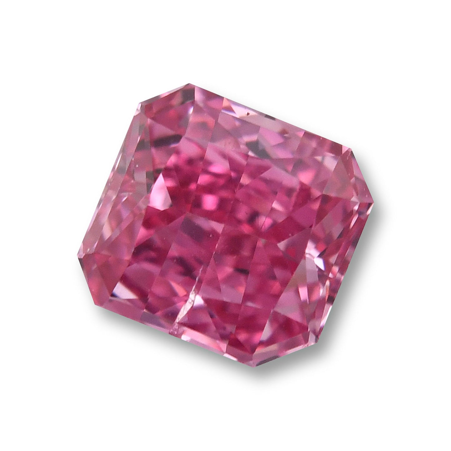 0,23 Karat Fancy Vivid Purplish Pink Radiant Argyle Diamant (I1) GIA