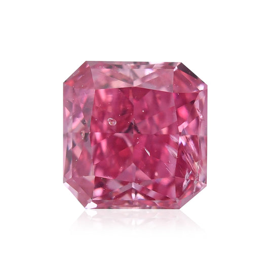 0,25 Karat Fancy Vivid Purplish Pink Radiant Argyle Diamant I1 GIA