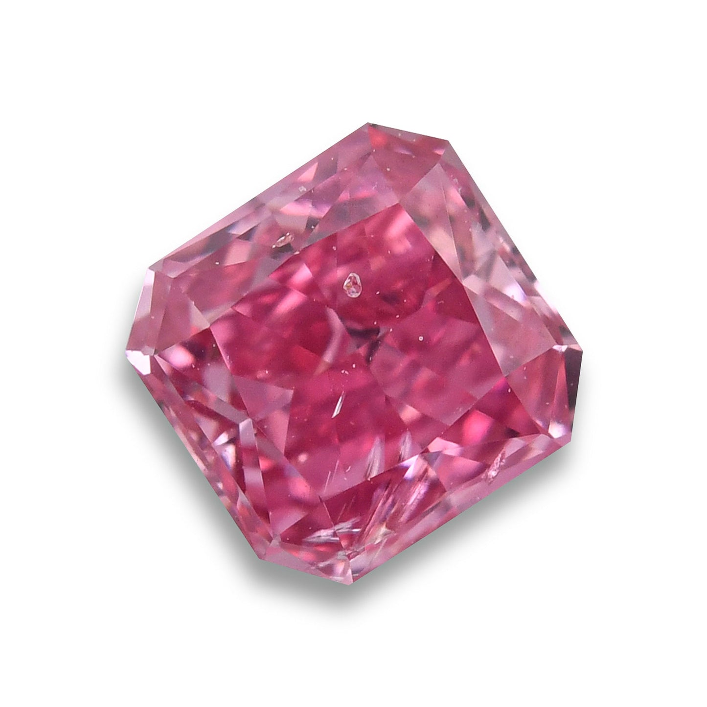 0,25 Karat Fancy Vivid Purplish Pink Radiant Argyle Diamant I1 GIA
