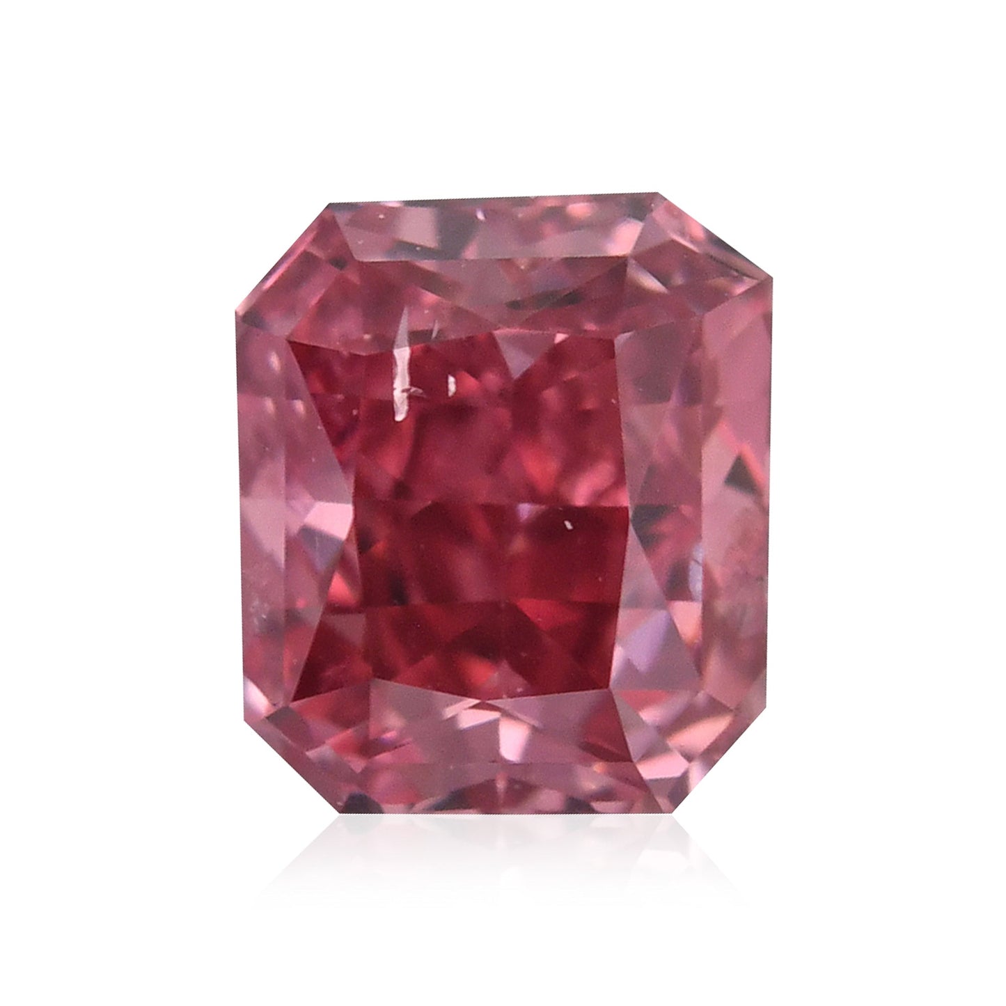 0,27 Karat Fancy Deep Pink Radiant Argyle Diamant I1 GIA