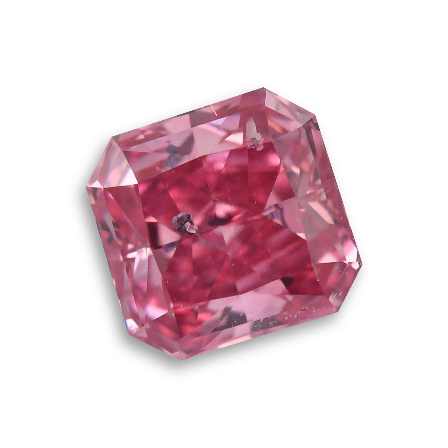 0,31 Karat Fancy Vivid Purplish Pink Radiant Argyle Diamant I1 GIA