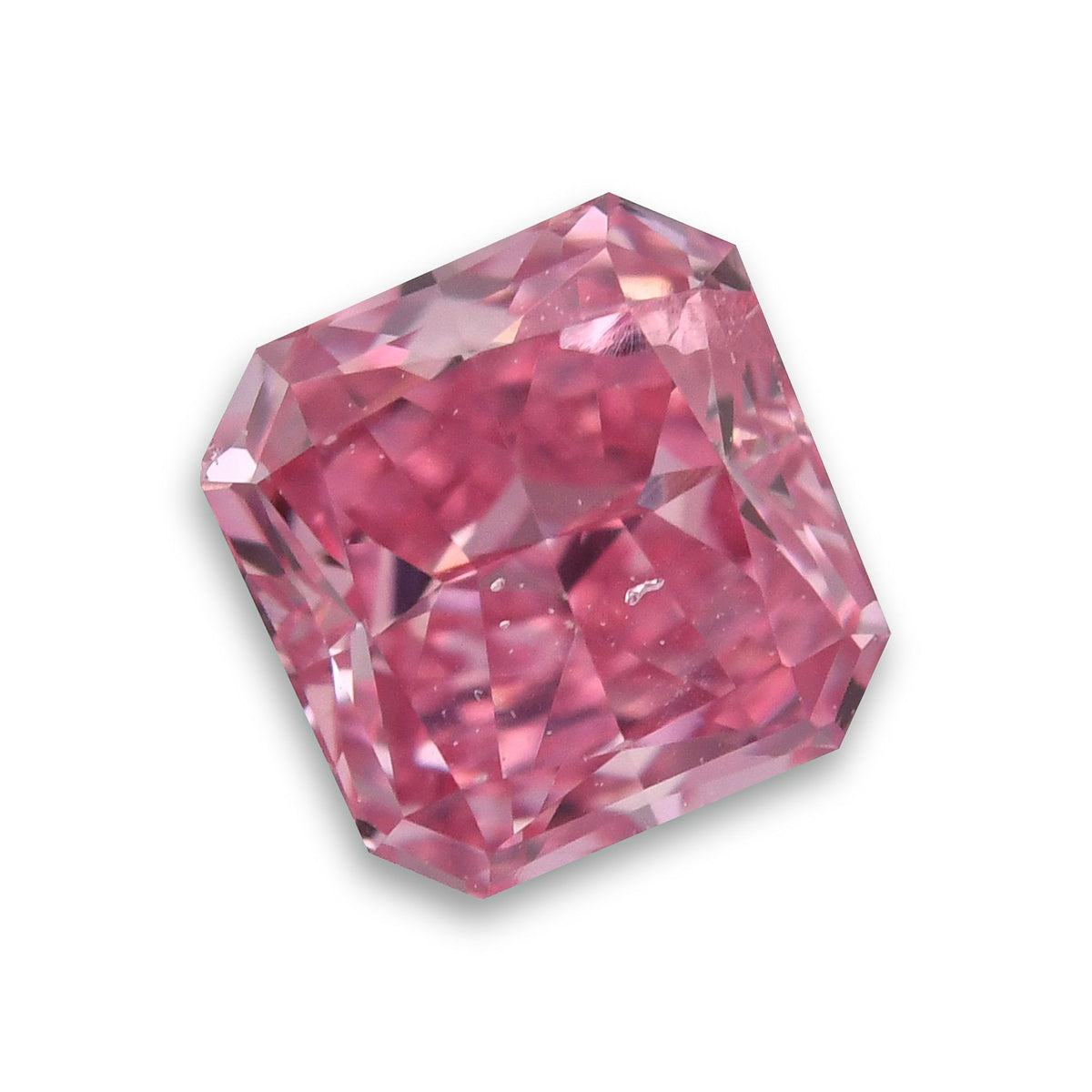 0,33 Karat Fancy Intense Purplish Pink Radiant Argyle Diamant (I1) GIA