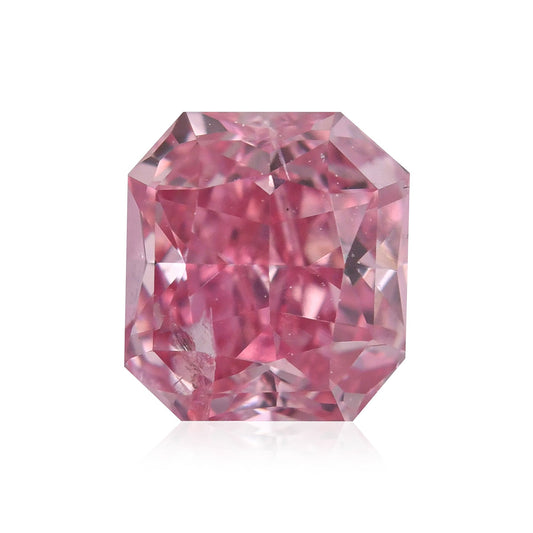 0,36 Karat Fancy Intense Purplish Pink Radiant Argyle Diamant (I1) GIA