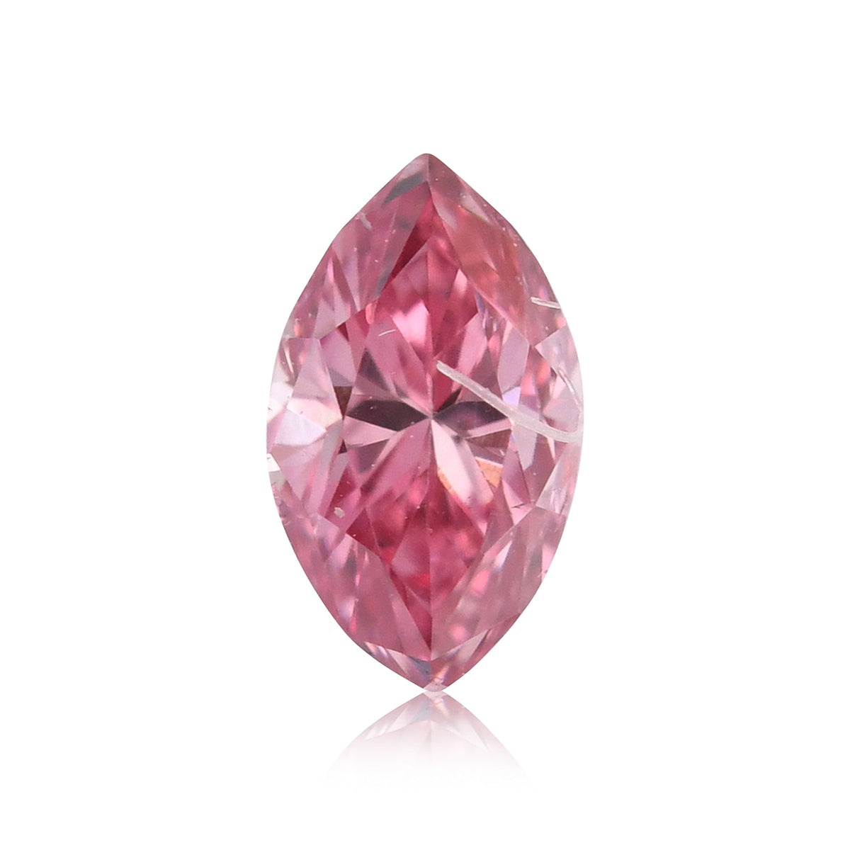 Marquise Diamond | 0.12 ct | Fancy Intense Pink | (SI1) | GIA | Ref 569391