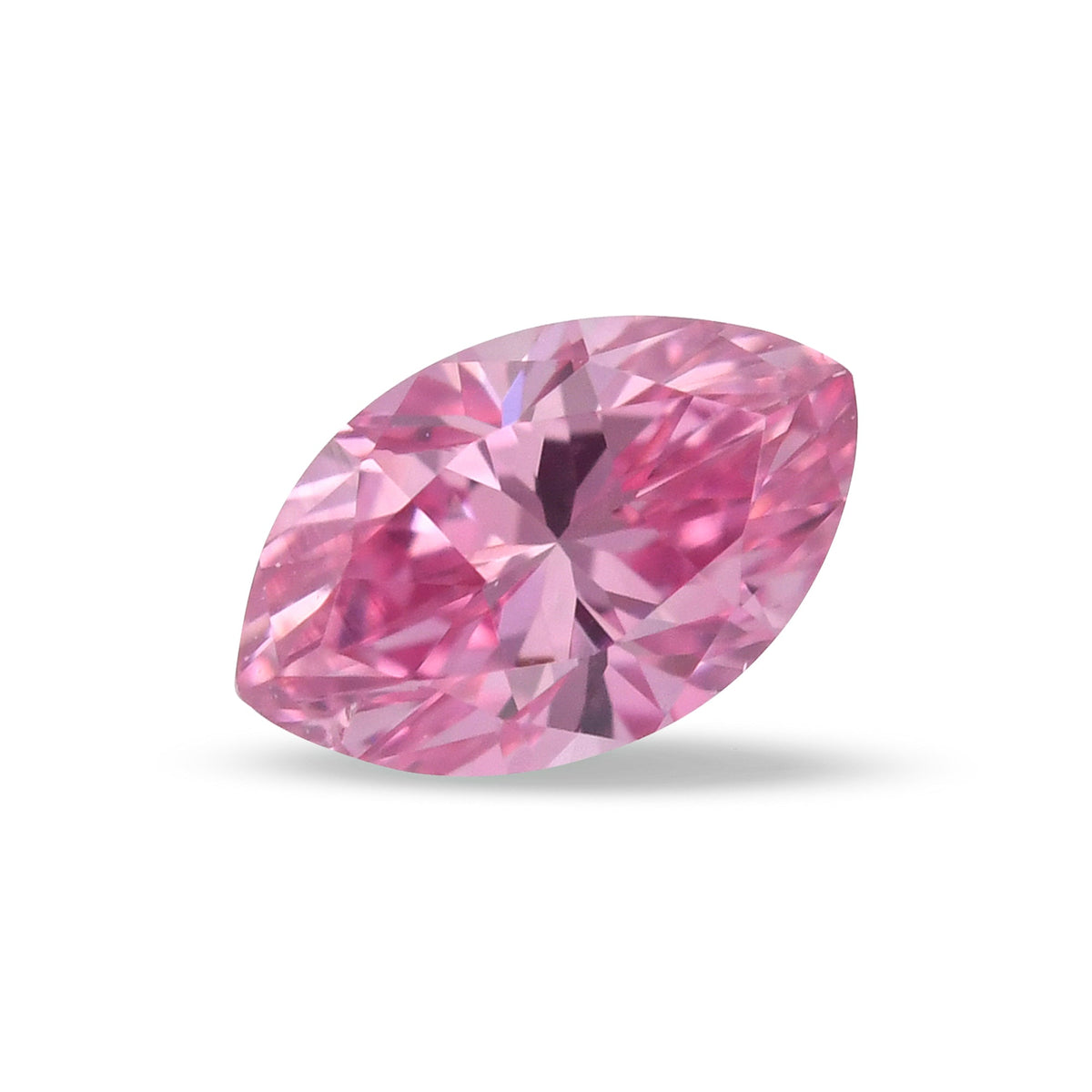 Marquise Diamond | 0.12 ct | Fancy Vivid Purple Pink | (SI1) | GIA | Ref 569393