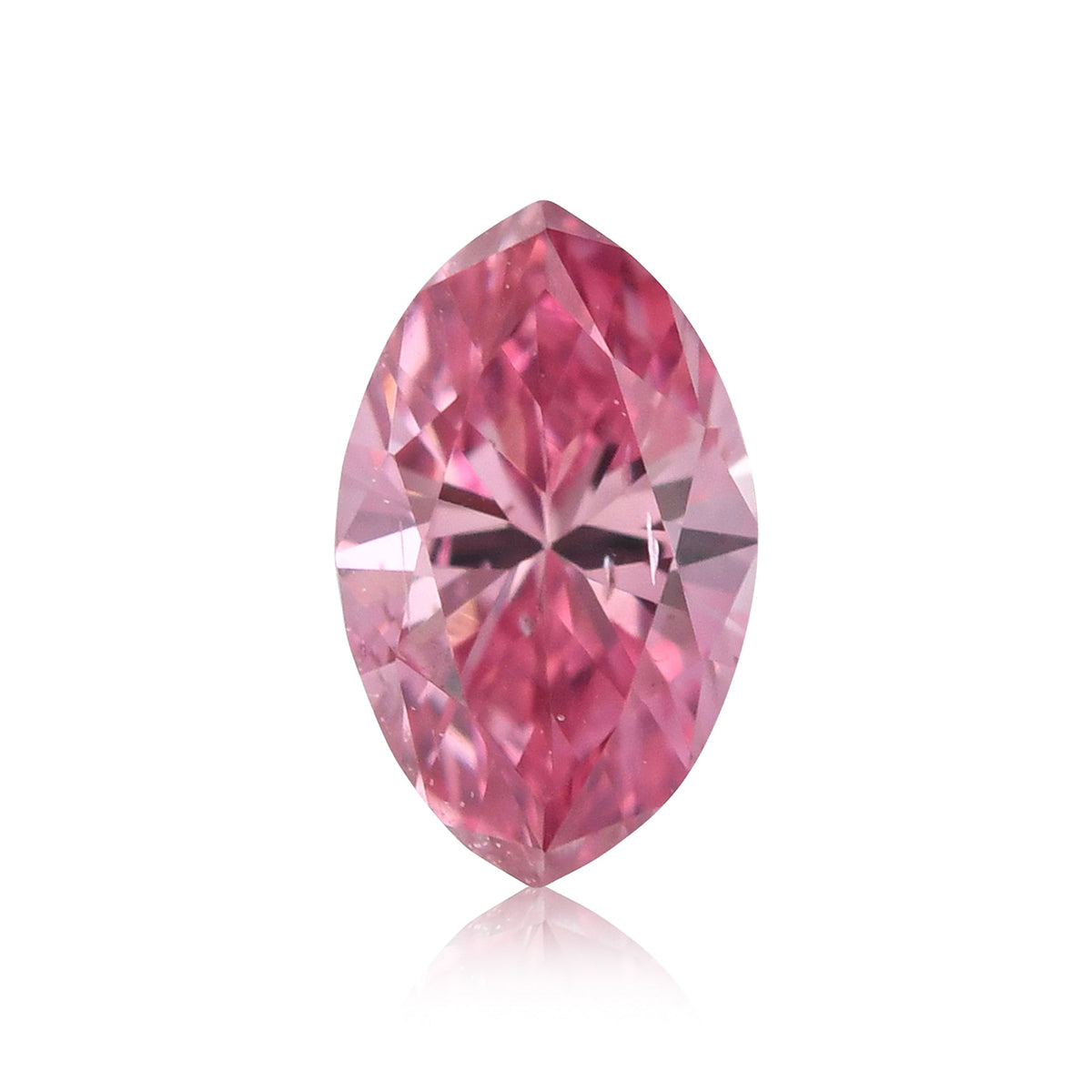 Marquise-Diamant | 0,13 ct | Fancy Vivid Pink | (SI1) | GIA | Ref 569394