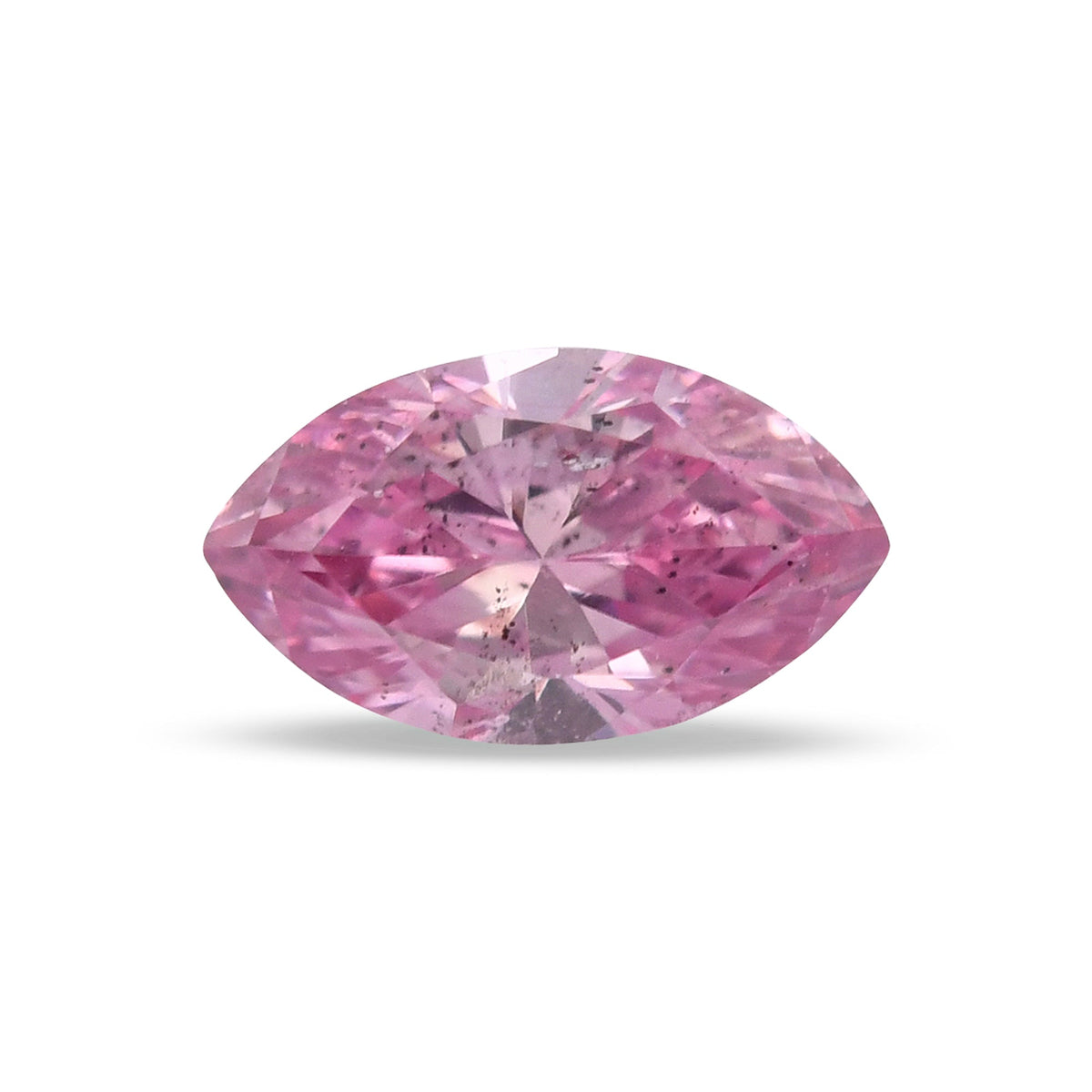 0,13 Karat Fancy Intense Purple Pink Marquise-Diamant (SI1) GIA