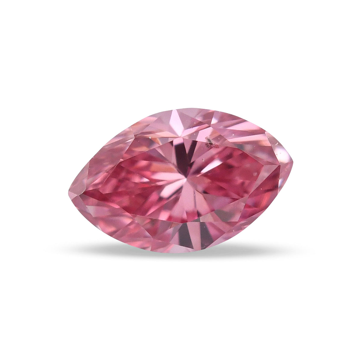 0,14 Karat Fancy Intense Pink Marquise-Diamant (SI1) GIA
