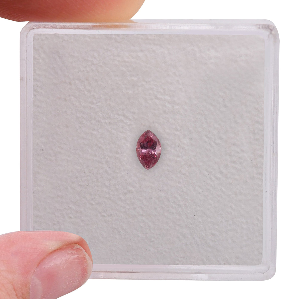 0,14 Karat Fancy Intense Pink Marquise-Diamant (SI1) GIA
