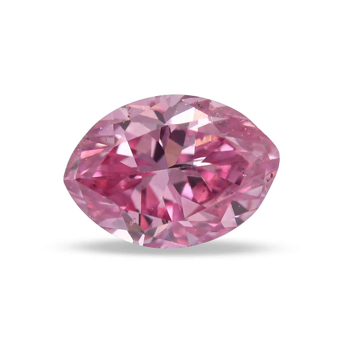Marquise Diamond | 0.17 ct | Fancy Intense Purplish Pink | SI1 | GIA | Ref 569403