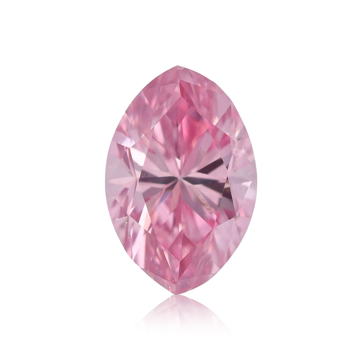Marquise Diamond | 0.17 ct | Fancy Intense Purplish Pink | SI1 | GIA | Ref 569404