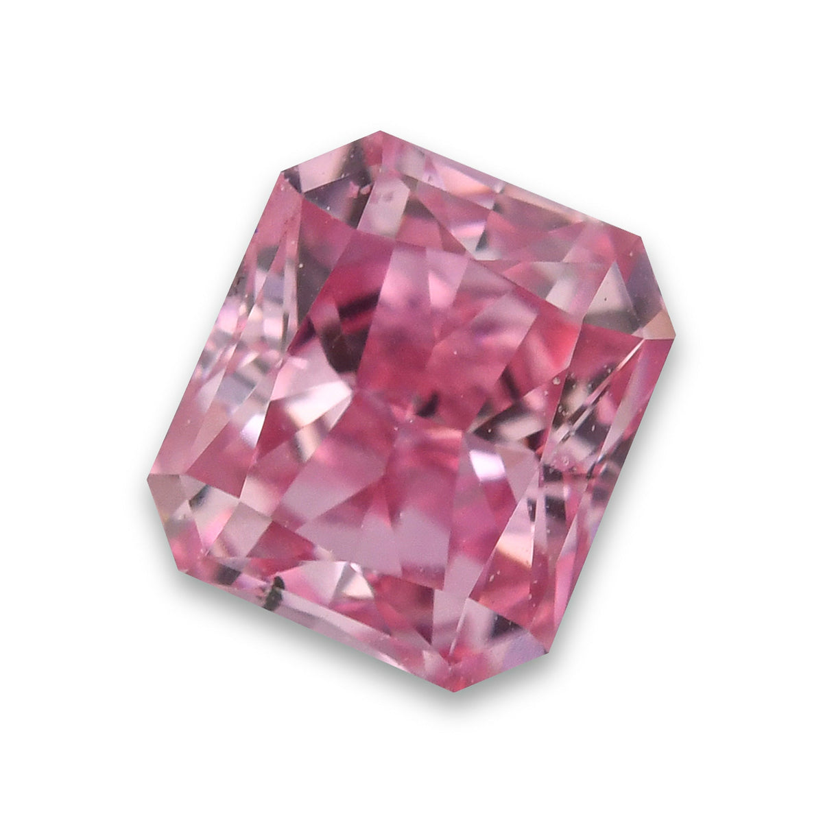 Radiant Diamond | 0.21 ct | Fancy Vivid Pink | SI1 | GIA | Ref 569410