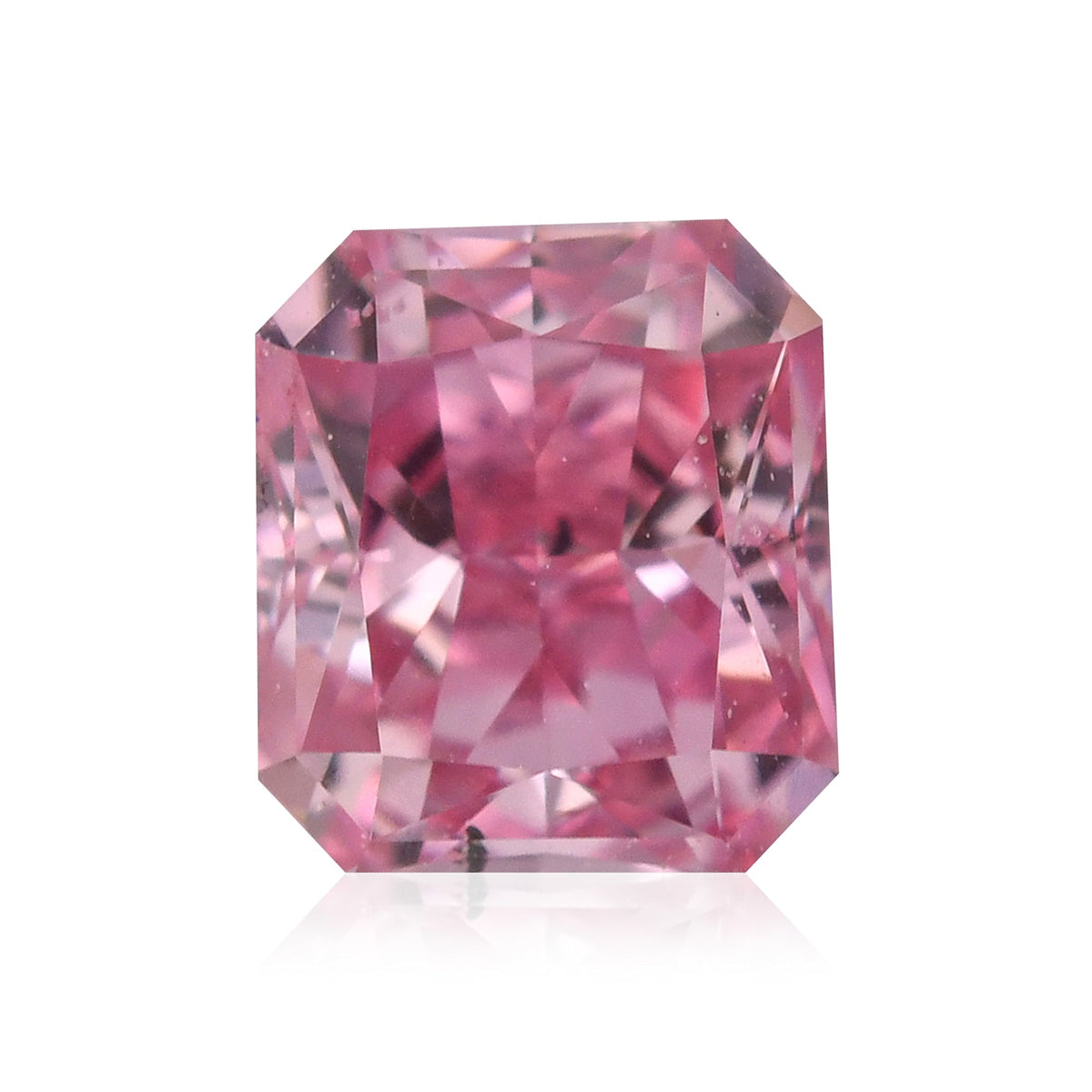 Radiant Diamond | 0.21 ct | Fancy Vivid Pink | SI1 | GIA | Ref 569410