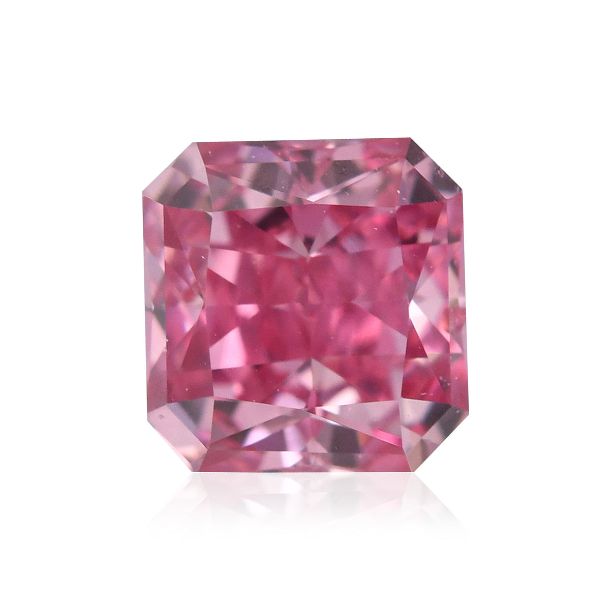 0,22 Karat Fancy Vivid Purple Pink Radiant Argyle Diamant SI1 GIA