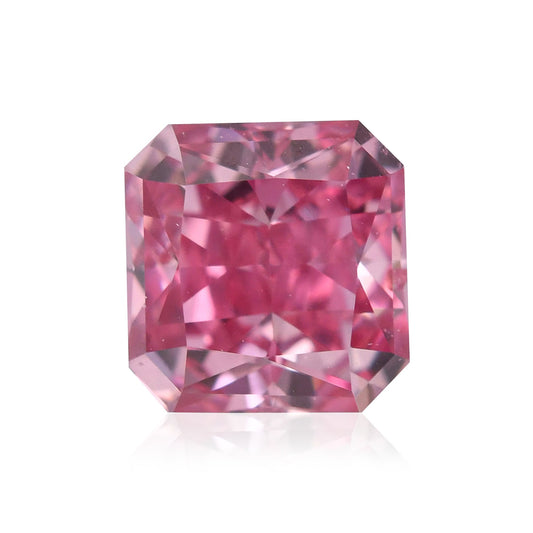 0,22 Karat Fancy Vivid Purple Pink Radiant Argyle Diamant SI1 GIA