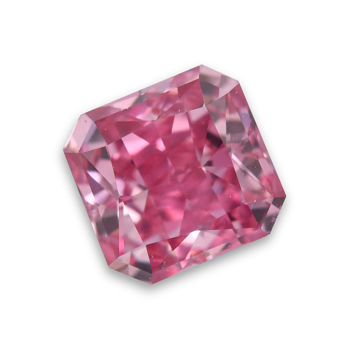 0,22 Karat Fancy Vivid Purple Pink Radiant Argyle Diamant SI1 GIA