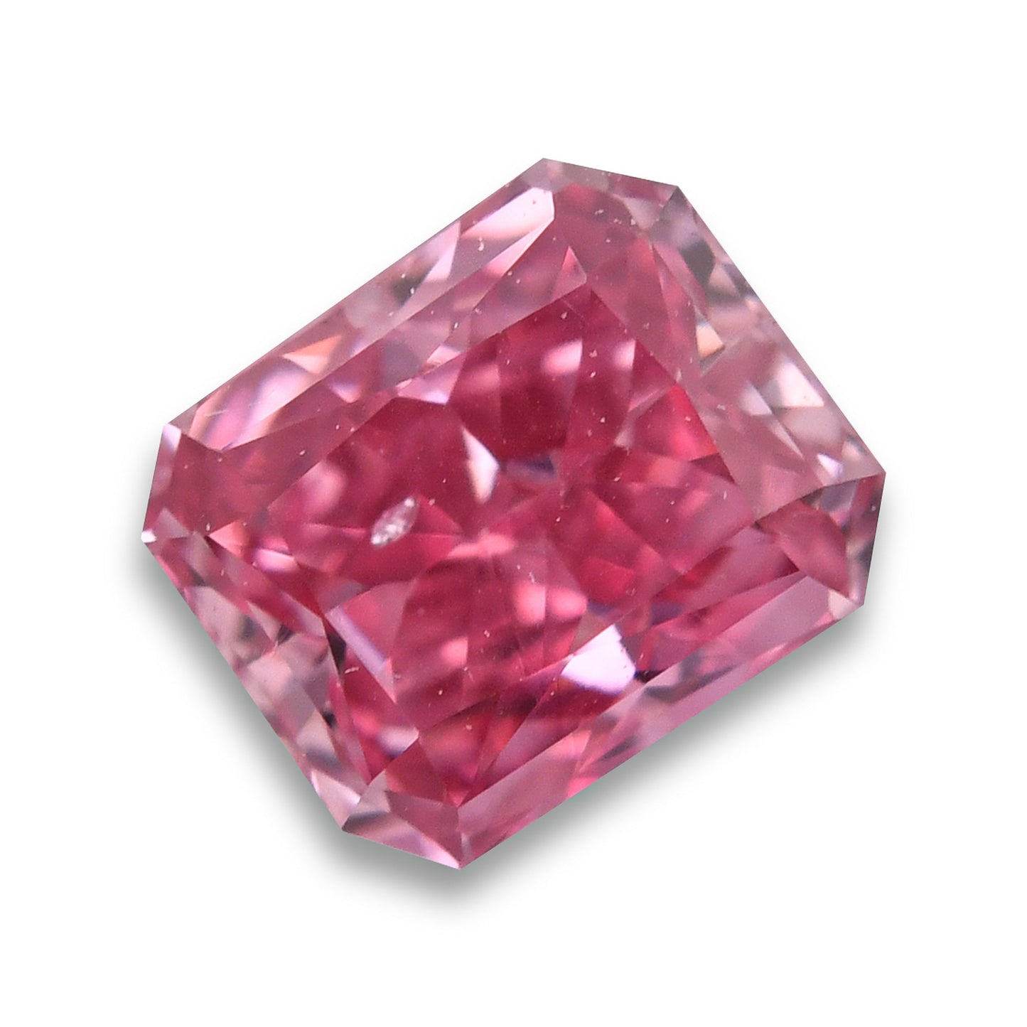 0,25 Karat Fancy Vivid Purplish Pink Radiant Argyle Diamant SI1 GIA