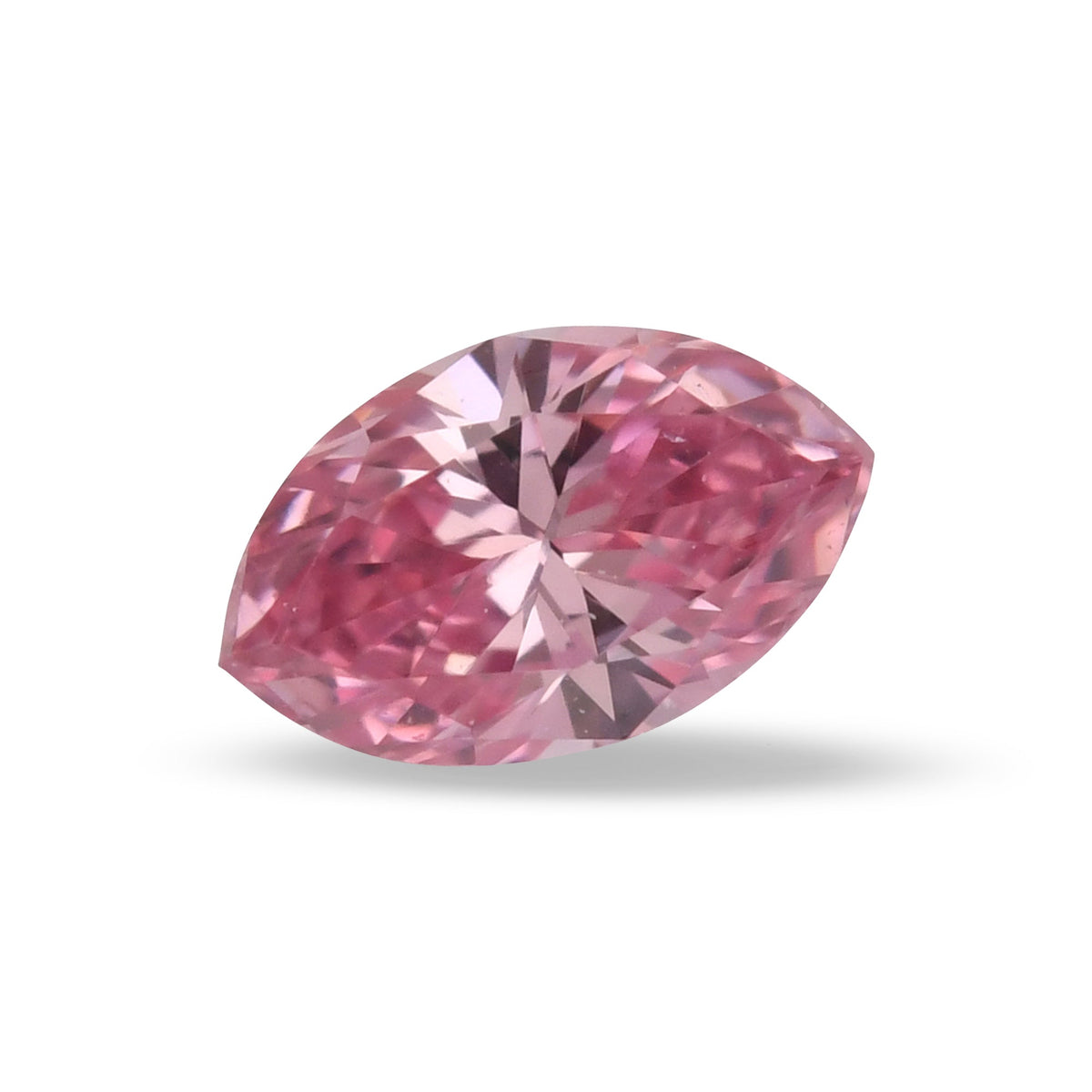 0,11 Karat Fancy Intense Pink Marquise-Diamant (VS1) GIA