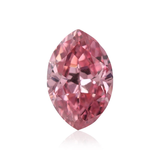 0,20 Karat Fancy Vivid Pink Marquise-Diamant VS2 GIA